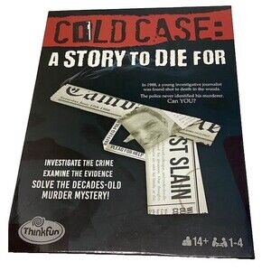 Cold Case Story Die For Investigate Crime Examine Evidence Solve Murder Game NEW